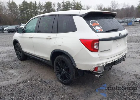 2019 Honda Passport Sport from USA, damaged, VIN 5FNYF8H25KB013756